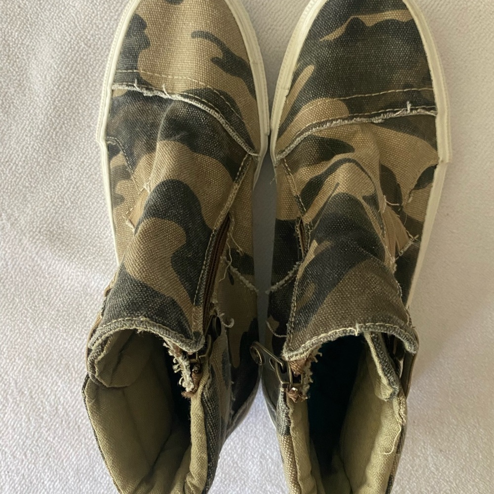 Blowfish Women's Camouflage High-Top Sneakers